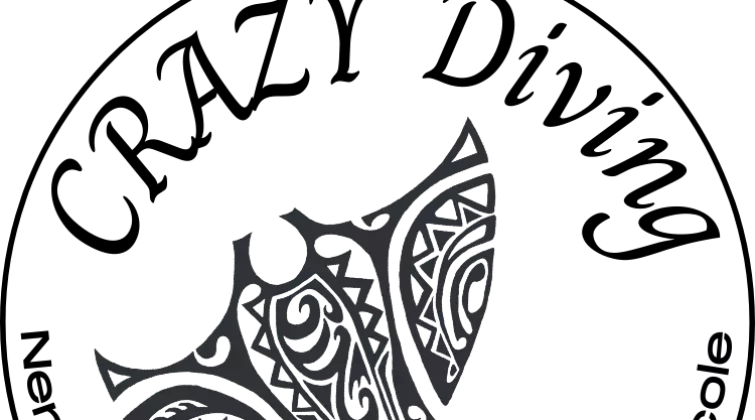 Logo du commerce Crazy diving, un magasin de plongée
