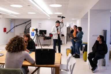 tournage campus connecté je filme ma formation