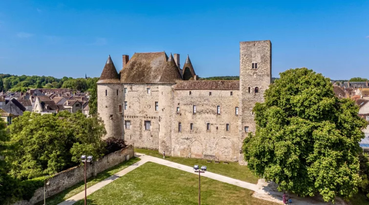 vue aérienne château