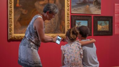 exposition avec public
