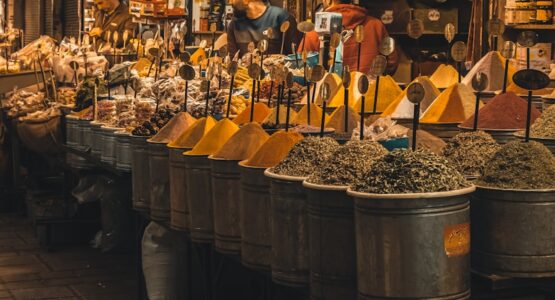 a store filled with lots of different types of food